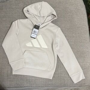 Adidas Off-White Hoodie with Logo